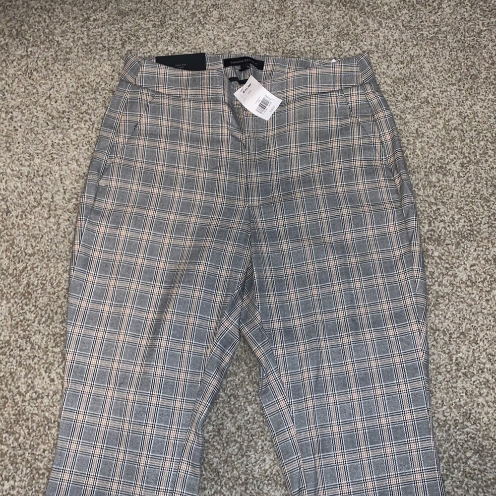 High Rise Crop Flare Banana Republic Pants